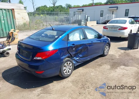 2016 Hyundai Accent Se from USA, damaged, VIN KMHCT4AE1GU036073